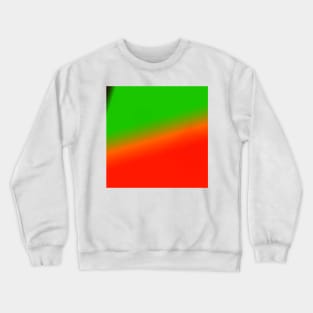 red green texture design Crewneck Sweatshirt